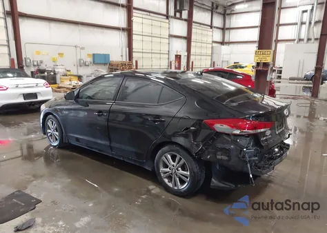 2018 Hyundai Elantra Value Edition z USA, uszkodzony, nr VIN 5NPD84LF0JH345941